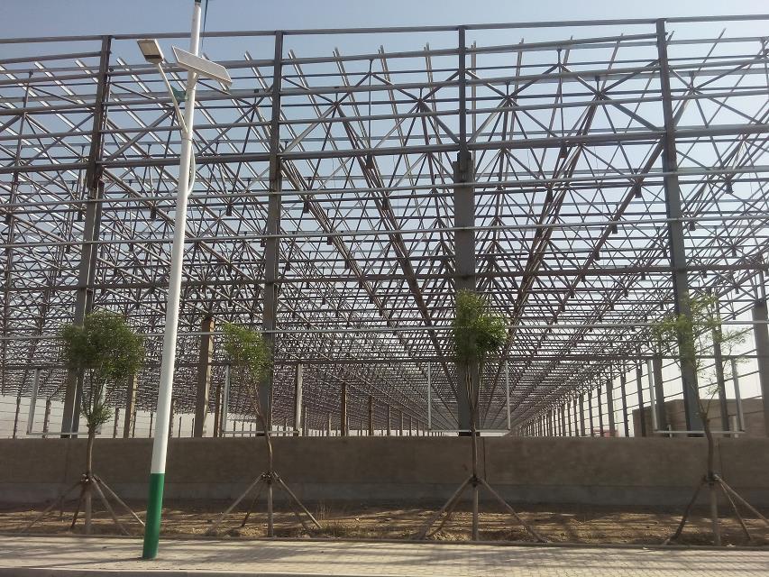 新民汽车工业厂房网架